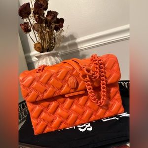 Kurt Geiger Mini Kensington Neon Orange Drench